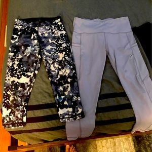 (2) total Adidas leggings *WILL SEPARATE :)